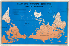 World, World and Australia Map By Stuart McArthur 