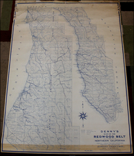 California Map By Edward Denny & Co.