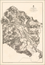 Maryland and Civil War Map By United States War Dept.