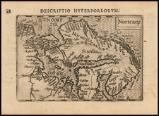 Scandinavia Map By Petrus Bertius