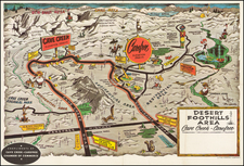 Arizona and Pictorial Maps Map By Don Barclay  &  Bill Warner