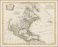 Polar Maps, North America and Canada Map By Pierre Bourgoin