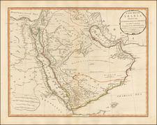 Middle East Map By Laurie & Whittle