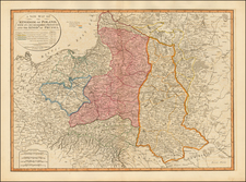 Poland, Russia and Baltic Countries Map By Laurie & Whittle