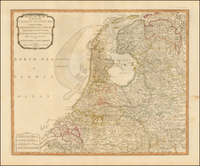 Netherlands Map By Laurie & Whittle