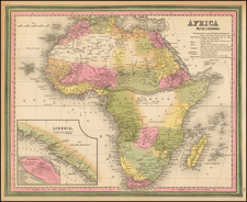 Africa Map By Henry Schenk Tanner