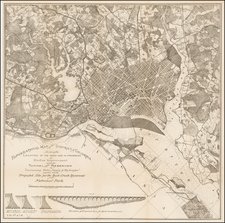 Mid-Atlantic, Washington, D.C. and Southeast Map By District of Columbia Board of Commissioners