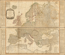 Europe and Europe Map By Robert Sayer