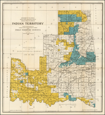 Antique Maps By United States Department Of The Interior