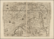 China, Japan, Southeast Asia and Philippines Map By Giovanni Battista Ramusio