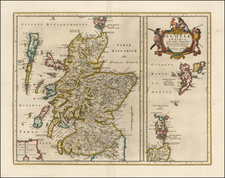 Scotland Map By Johannes Blaeu