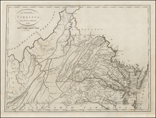 Southeast and Virginia Map By John Reid