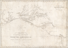 Mid-Atlantic, New Jersey, Maryland, Delaware, Southeast, Virginia and North Carolina Map By Edmund M. Blunt