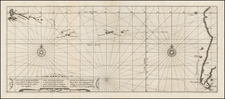 Pacific and Oceania Map By Jacob Le Maire / Antonio de Herrera y Tordesillas