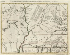 South, Southeast and Midwest Map By Antonio Zatta