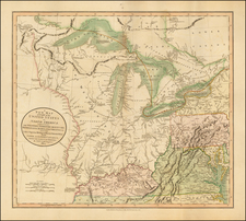 Mid-Atlantic, Midwest and Canada Map By John Cary