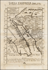 Southwest, Mexico, Baja California and California Map By Fr. Eusebio Kino