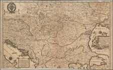 Austria, Ukraine, Hungary, Balkans and Bosnia & Herzegovina Map By Thomas Terrey  &  Richard Palmer