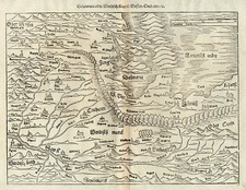 Europe, Balkans and Balearic Islands Map By Sebastian Munster