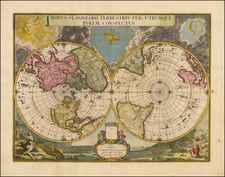 World and Polar Maps Map By Gerard Valk