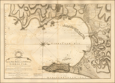 British Isles and Spain Map By William Faden