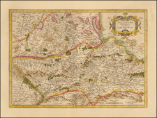 Austria Map By  Gerard Mercator