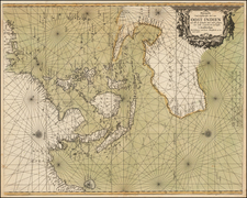 Indian Ocean, China, Japan, Korea, India, Philippines, Other Islands, Central Asia & Caucasus, Middle East, South Africa, East Africa and Australia Map By Johannes van Loon