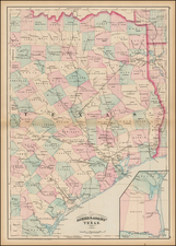 Texas Map By Asher  &  Adams