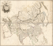 Asia Map By Aaron Arrowsmith