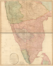 India Map By William Faden