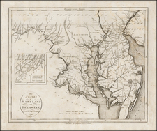 Mid-Atlantic, Maryland and Delaware Map By John Reid