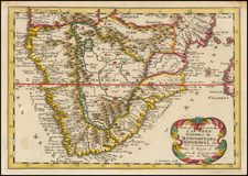 South Africa Map By Nicolas Sanson