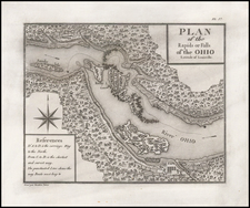 Midwest Map By Georges Henri Victor Collot