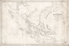 South America Map By British Admiralty