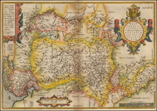 Germany Map By Abraham Ortelius