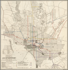 Mid-Atlantic and Southeast Map By United States Bureau of Topographical Engineers