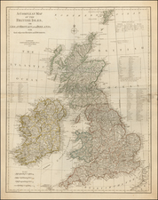 British Isles Map By Robert Sayer