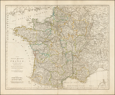 France Map By Robert Sayer