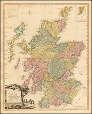 Scotland Map By William Faden