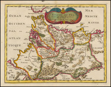 North Africa Map By Nicolas Sanson