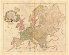 Europe and Europe Map By William Faden