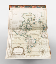 Mexico, Caribbean, Central America and South America Map By Jacques Nicolas Bellin