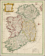 Ireland Map By Thomas Kitchin / London Magazine