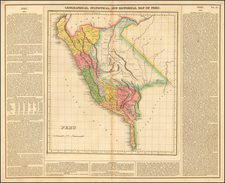 South America Map By Henry Charles Carey  &  Isaac Lea