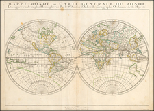 World Map By Nicolas Sanson