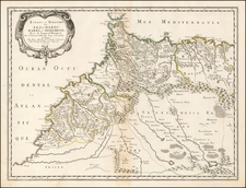 North Africa Map By Nicolas Sanson