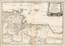 North Africa Map By Nicolas Sanson