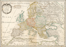 Europe Map By Nicolas Sanson