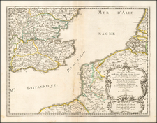 British Isles Map By Nicolas Sanson