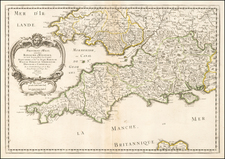 British Isles Map By Nicolas Sanson